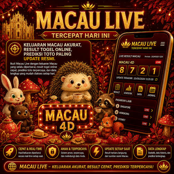Toto Macau Terbaru 2026 Panduan Data dan Hasil Lengkap